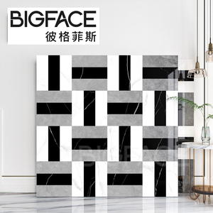 Gạch hoa văn màu xám hiện đại gạch đá sang trọng nội thất phòng khách gạch lát sàn tường cho phòng tắm và nhà bếp gốm tile800 800 - Product Image 1