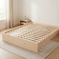 Sommier de lit en contreplaqué de bouleau de 8 mm d'épaisseur, écologique, durable, facile à installer, taille personnalisée pour cadre de lit, base de matelas
