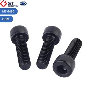 Vis à tête cylindrique à empreinte hexagonale en acier allié ASTM A193 A193M Grade GR <span class=keywords><strong>B5</strong></span> B6 B6X B7 B7M B16 avec écrous et rondelles en zinc noir HDG, boulon Allen - Product Image 4