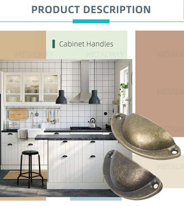 Modern Zinc Alloy Half Moon Furniture Pull Handle <strong>Knob</strong> Drawer Shell Pulls for Kitchen Cabinet <strong>Door</strong> - Product Image 4