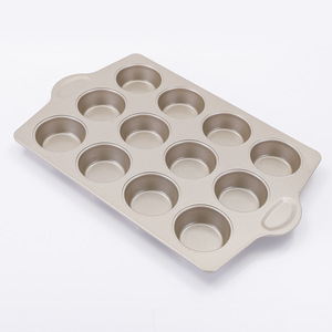 แม่พิมพ์โดนัทเหล็กกล้าคาร์บอนเคลือบสารกันติด 6 ช่อง สำหรับอบเค้ก คัพเค้ก ใช้กับเตาอบได้ - Product Image 2