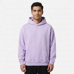 Sudaderas con capucha personalizadas con cremallera para hombre, talla grande, corte holgado, hombros caídos, con cremallera, gruesas, extragrandes, unisex - Product Image 1