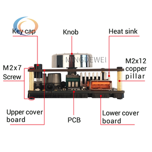 ZK-502H HIFI BT 5.0 TPA3116D2 carte amplificateur Audio de puissance numérique 50WX2 <span class=keywords><strong>ampli</strong></span> stéréo Amplificador Home cinéma AUX <span class=keywords><strong>USB</strong></span> - Product Image 5