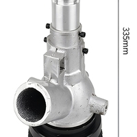 Pistolet de sablage en alliage métallique Born Machinery, diamètre extérieur 35 mm, hauteur totale 335 mm, pour l'élimination de la rouille