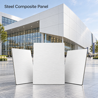 Panneau composite en acier plaqué érable 4 mm pour revêtement de portes de meubles