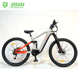 VTT Roadsan haute performance 2024, cadre en fibre de carbone, fourche à suspension pneumatique, moteur central, batterie 15AH, M7 haute performance - Product Image 1