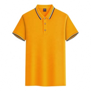 Chemise Polo Personnalisée Vêtements de Travail d'Été en Gros Chemises à Manches Courtes à Revers Logo Brodé T-shirts pour Hommes - Product Image 2