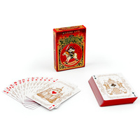 Cartes à Jouer Personnalisées Noël Théâtre Ballet Art Deck Cartes de Poker Cadeau Design Personnalisé Impression OEM Fournisseur d'Usine