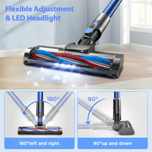 Aspiradora inalámbrica recargable 2 en 1 Teendow PB101 12Kpa 145W para el hogar - Product Image 4