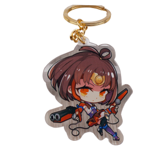 LLavero de acrílico epoxi, regalo de dibujos animados promocional, llaveros holográficos de Anime, dijes acrílicos con logotipo personalizado - Product Image 5