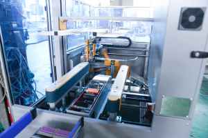 High-Speed Fully Automatic Carton Erector Bottom Folding & Sealing <b>Machine</b> for Manufacturing Plants - Product Image 6