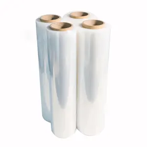 OEM palet streç sarma şeffaf palet pe döküm streç Film Shrink Wrap streç film palet sarma makine streç film