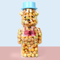 PopcornFactory Popcorn en vrac nutritif sans graisses trans, saveur caramel, snacks céréaliers uniques, friandises semi-molles et sucrées, sachet de 280g