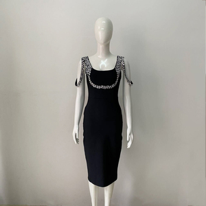 Nouveauté OEM, vêtements pour femmes, robe de soirée de luxe à paillettes dorées, robes fourreau élégantes et fines, robes de soirée pour mariage, dame - Product Image 1