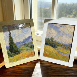 Sublimation Blank MDF Puzzle Photo <b>Frame</b> - DIY Custom Printable <b>Picture</b> <b>Frame</b> for <b>Personalized</b> Art & Photo Decor - Product Image 1