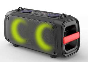 Altavoz Portátil para Fiestas con Mezclador de Sonido Karaoke de Alta Calidad, Altavoz Bluetooth con Radio FM, <span class=keywords><strong>Mini</strong></span> Altavoz con Supergraves - Product Image 4