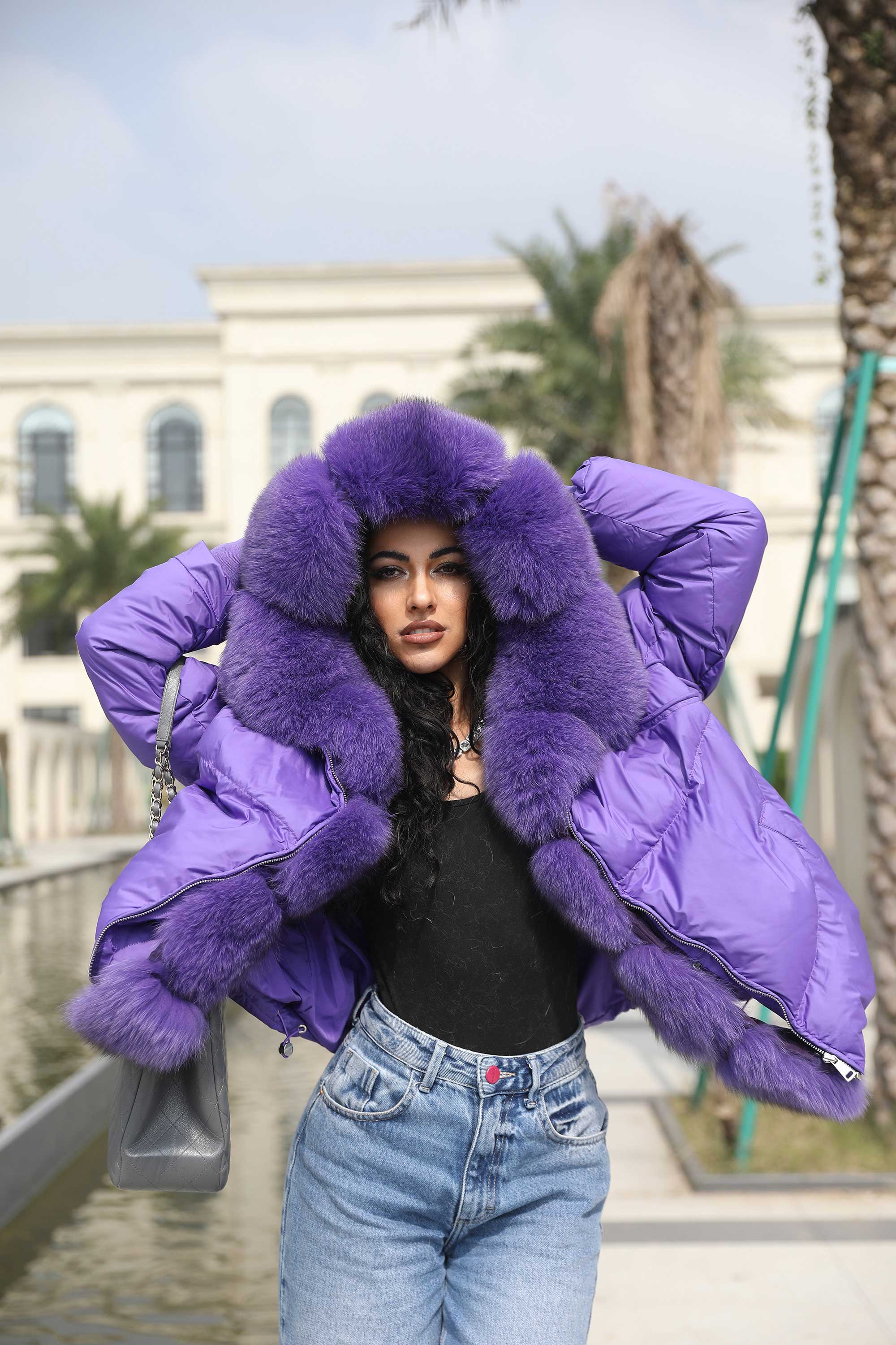 Janefur New Arrival Winter Cold-proof Down Jacket Womens Fashion