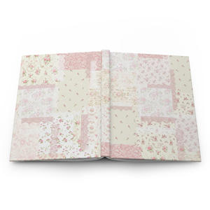 Diario LABON con Tapa Dura Floral A5, Cuaderno <span class=keywords><strong>de</strong></span> Estilo Shabby Chic con Parches, Papel Premium, Estética Coqueta, Papelería Personalizada - Product Image 4