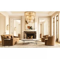 Fauteuil pivotant moderne de luxe à 360 degrés, tissu texturé blanc crème, fauteuil club confortable, mousse haute densité, fauteuil d'appoint pour salon