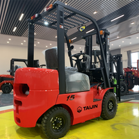 Chariot élévateur diesel de 1,5 tonne TAIJIN CPCD15 |   Chariot élévateur de chantier de 1500 kg de capacité pour la manutention de matériaux en bûcherie, certifié CE, prix compétitif