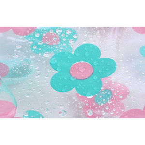 Transparent PVC Floral Cosmetic Makeup Bag Waterproof Large Capacity Portable <strong>Toiletry</strong> <strong>Storage</strong> Tote Handbag for Women Travel - Product Image 4