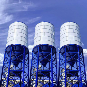 Production de grands silos à ciment de type split, silos à ciment boulonnés de 500T et réservoirs de stockage de <span class=keywords><strong>béton</strong></span> démontables pour stations de malaxage - Product Image 1