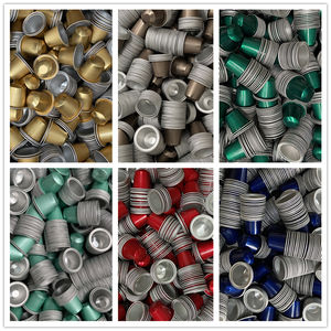 Capsules de café vides jetables en aluminium avec couvercle, utilisation professionnelle portable, capsules de café <span class=keywords><strong>Nespresso</strong></span> - Product Image 3