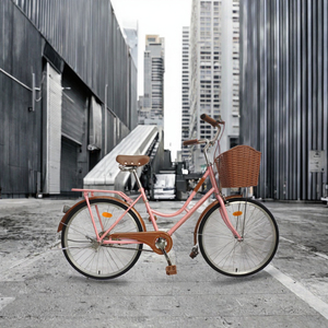 Vélo <span class=keywords><strong>de</strong></span> <span class=keywords><strong>ville</strong></span> urbain pour <span class=keywords><strong>femme</strong></span> avec fourche en acier à vitesse unique 26 '/28' Bicyclette <span class=keywords><strong>Prix</strong></span> d'usine Dames - Product Image 2