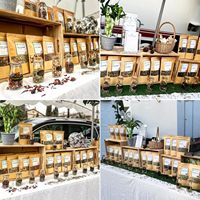 Sachet Doypack Personnalisé en Papier Kraft Brun Biodégradable de Qualité Alimentaire avec Fermeture Ziplock et Fenêtre Transparente pour Café, Thé et Snacks