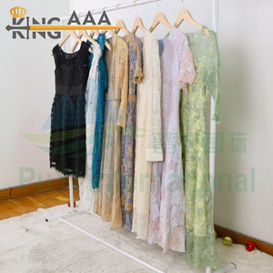 Zaozhuang Kingaaa malla Maxi vestido contenedor China precio barato Bull <span class=keywords><strong>marca</strong></span> niñas vestido Maxi vestidos mezcla pacas <span class=keywords><strong>ropa</strong></span> usada - Product Image 5