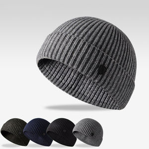Bonnets tricotés chauds <span class=keywords><strong>pour</strong></span> hommes, sports <span class=keywords><strong>de</strong></span> plein air, bonnets <span class=keywords><strong>de</strong></span> couverture coupe-vent, bonnet <span class=keywords><strong>de</strong></span> <span class=keywords><strong>montre</strong></span> court en tricot doux et confortable, bonnet <span class=keywords><strong>de</strong></span> crâne <span class=keywords><strong>pour</strong></span> la <span class=keywords><strong>randonnée</strong></span> et le cyclisme - Product Image 1