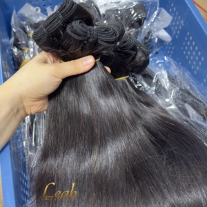 Pleine tête 3B3C birman bouclés cheveux bruts Double trame extensions vague cambodgienne bouclés faisceaux de vague naturelle - Product Image 2