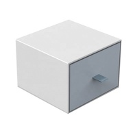 Boîte à tiroirs multi-compartiments avec logo personnalisé pour emballage de bijoux, boîte cadeau, boîte à montres