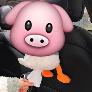 Caja de pañuelos de felpa con diseño de animales, multiusos, divertida, portátil, bonita, para uso diario, venta al por mayor - Product Image 3