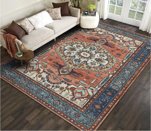 Tapis péruvien Vintage, imprimés personnalisés, pour le salon - Product Image 5