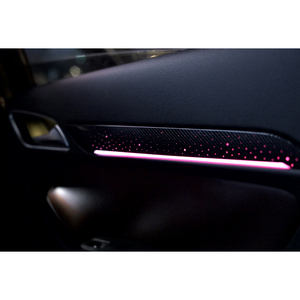 64 Colors Carbon Starry Sky Ambient Light for Audi Q3 2019-2026 Screen Control Interior <b>LED</b> Lighting Upgrade Kit - Product Image 3