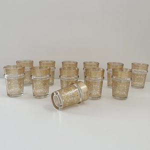 Set Moderno <span class=keywords><strong>da</strong></span> 12 Tazzine <span class=keywords><strong>da</strong></span> Tè in <span class=keywords><strong>Vetro</strong></span> Arabo, Design Marocchino <span class=keywords><strong>da</strong></span> 6 <span class=keywords><strong>Tazze</strong></span>, Stile Mediorientale - Product Image 5