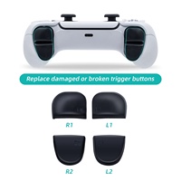 L1 R1 L2 R2 Trigger Bumper Button avec ressort Pièce de rechange pour PlayStation 5 pour PS5 Controller Kits de réparation pour DualSense