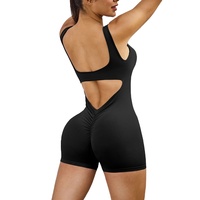 Tendance populaire nouveau Style Sexy femmes Yoga combinaisons V forme bout à bout dos nu entraînement sportif Jogging porter