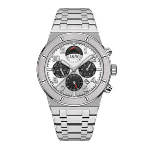 고품질 맞춤형 남성용 스테인리스 스틸 사파이어 케이스 다이얼 글라스 자동 손목시계, 럭셔리 도매 기계식 시계 - Product Image 1