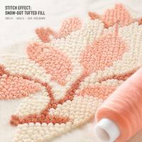 Fil à broder 100% nylon 28S 2 brins 265 couleurs 1500m Chenille Point de chaînette Vente en gros OEM
