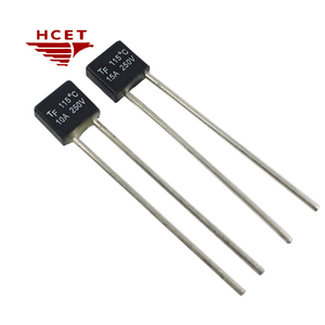 Rh loạt đôi chì nhiệt cầu chì 10A 15A 250V cắt nhiệt độ 130 ° C kiểm soát nhiệt độ thiết bị bảo vệ - Product Image 3