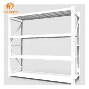 Middelzware Magazijnopslagrekken Metalen Rekken Industriële Planken Stalen Rekken Magazijn Rekken Garage Planken Stapel Rack - Product Image 4