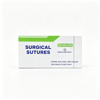 Hilo de Sutura Médico Personalizado, Opciones de Agujas Flexibles y Tamaños, Monofilamento de Nailon No Absorbible para Cirugía