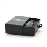 Bouteilles d'attar d'huile essentielle noires personnalisées de luxe emballage en papier boîte-cadeau pour attar 3ml 6ml 12ml