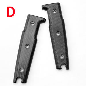 ด้ามมีดไมคาร์ต้า วัสดุคอมโพสิต อุปกรณ์ DIY ด้ามไมคาร์ต้าสำเร็จรูปสำหรับ <span class=keywords><strong>Spyderco</strong></span> Paramilitary - Product Image 5