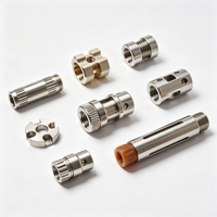 Usinage CNC sur mesure haute précision 5 axes, pièces en aluminium anodisé et acier inoxydable, services de fraisage et d'électroérosion à fil.