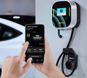 Zencar 9.6KW 40A wpro ที่ชาร์จติดผนังแบบเร็วติดผนังได้กล่องใส่ที่ชาร์จ evar รุ่นพื้นฐาน WiFi มาตรฐาน nacs - Product Image 2