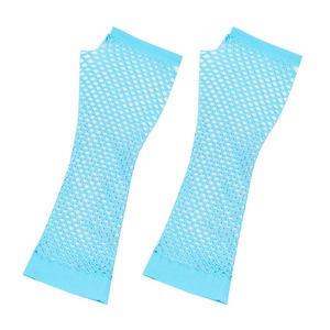 Gants de danse en filet épais de style sexy Matériau en nylon Mitaines longues et extensibles pour les fêtes Accessoire de mode à la mode - Product Image 2