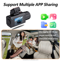 Car Dvr Dash Cam Doble Camara 5k + 2k Dual Lens Front and Rear Dash Camera Car Black Box Camera Dashcam sony Sensor avec 5g Wifi
